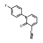 CAS#: 929000-74-8, 1-(4-Fluorophenyl)-2-oxo-1,2-dihydro-3-pyridinecarbonitrile