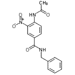 CAS#: 92968-87-1, 4-Acetamido-N-benzyl-3-nitrobenzamide