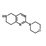 CAS 登录号：929973-62-6， 2-(4-吗啉基)-5,6,7,8-四氢吡啶并[4,3-d]嘧啶