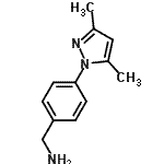 CAS#: 930111-11-8, 1-[4-(3,5-Dimethyl-1H-pyrazol-1-yl)phenyl]methanamine
