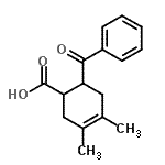 CAS#: 93015-58-8, 6-Benzoyl-3,4-dimethyl-3-cyclohexene-1-carboxylic acid