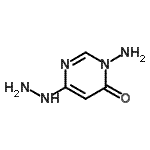 CAS#: 93098-77-2, 3-Amino-6-hydrazino-4(3H)-pyrimidinone