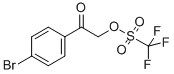 CAS 登录号：93128-04-2， 1,1,1-三氟-甲烷磺酸 2-(4-溴苯基)-2-氧代乙基酯