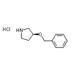 CAS#: 931409-74-4, (3S)-3-(Benzyloxy)pyrrolidine hydrochloride (1:1)