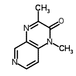 CAS#: 93192-52-0, 1,3-Dimethylpyrido[3,4-b]pyrazin-2(1H)-one