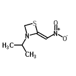 CAS#: 93243-23-3, (2Z)-3-Isopropyl-2-(nitromethylene)-1,3-thiazetidine