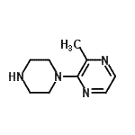 CAS#: 93263-83-3, 2-Methyl-3-(1-piperazinyl)pyrazine