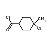 CAS#: 93296-79-8, 4-Chloro-4-methylcyclohexanecarbonyl chloride