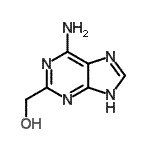 CAS#: 933069-29-5, (6-Amino-1H-purin-2-yl)methanol