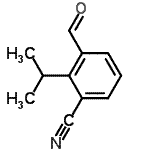 CAS#: 93340-22-8, 3-Formyl-2-isopropylbenzonitrile