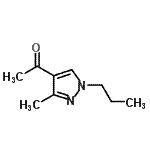 CAS#: 933454-80-9, 1-(3-Methyl-1-propyl-1H-pyrazol-4-yl)ethanone