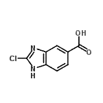 CAS#: 933710-78-2, 2-Chloro-1H-benzimidazole-5-carboxylic acid