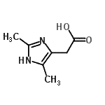 CAS#: 933740-47-7, (2,4-Dimethyl-1H-imidazol-5-yl)acetic acid