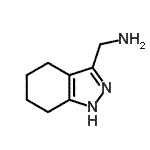 CAS#: 933743-89-6, 1-(4,5,6,7-Tetrahydro-1H-indazol-3-yl)methanamine