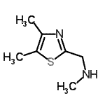 CAS#: 933751-02-1, 1-(4,5-Dimethyl-1,3-thiazol-2-yl)-N-methylmethanamine