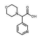 CAS#: 933761-00-3, 4-Morpholinyl(3-pyridinyl)acetic acid