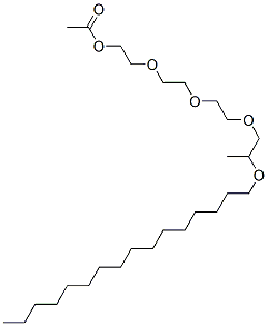 CAS#: 93385-03-6, 11-Methyl-3,6,9,12-Tetraoxaoctacosan-1-Ol Acetate