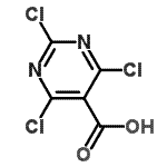 CAS 登录号：93416-51-4， 2,4,6-三氯-5-嘧啶羧酸