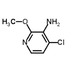 CAS#: 934180-49-1, 4-Chloro-2-methoxy-3-pyridinamine