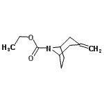 CAS 登录号：934349-14-1， 乙基3-亚甲基-8-氮杂双环[3.2.1]辛烷-8-羧酸酯