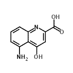 CAS#: 93445-70-6, 5-Amino-4-hydroxy-2-quinolinecarboxylic acid
