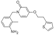 CAS#: 934628-27-0, 1-[(3-Amino-2-Methylphenyl)Methyl]-4-[2-(2-Thienyl)Ethoxy]-2(1H)-Pyridinone