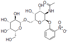 CAS#: 93496-42-5, 2-Nitrophenyl-2-Acetamido-2-Deoxy-6-O-beta-Galactopyranosyl-alpha-Galactopyranoside