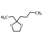 CAS#: 935-49-9, 2-Butyl-2-ethyl-1,3-dioxolane