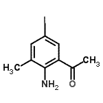 CAS#: 935292-72-1, 1-(2-amino-5-iodo-3-methyl-phenyl)ethanone