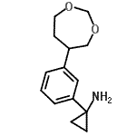 CAS#: 935460-20-1, 1-[3-(1,3-Dioxepan-5-yl)phenyl]cyclopropanamine