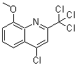 CAS#: 93599-98-5, 4-Chloro-8-methoxy-2-(trichloromethyl)quinoline