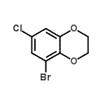 CAS 登录号：936249-25-1， 5-溴-7-氯-2,3-二氢-1,4-苯并二氧杂环己烷