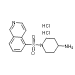 CAS#: 936250-33-8, 1-(5-Isoquinolinylsulfonyl)-4-piperidinamine dihydrochloride