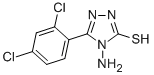 CAS 登录号：93677-89-5， 4-氨基-5-(2,4-二氯-苯基)-4H-[1,2,4]三唑-3-硫醇