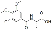 CAS 登录号：93709-67-2， (2S)-2-[(3,4,5-三甲氧基苯甲酰基)氨基]丙酸