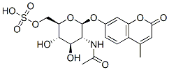 CAS#: 93751-71-4, 4-Methylumbelliferyl-6-Sulfo-2-Acetamido-2-Deoxy-beta-Glucopyranoside