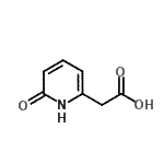 CAS#: 937644-25-2, (6-Oxo-1,6-dihydro-2-pyridinyl)acetic acid
