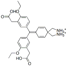 CAS#: 93777-27-6, [4-[Bis[3-(Carboxymethyl)-4-Ethoxyphenyl]Methylene]-2,5-Cyclohexadien-1-Ylidene]Dimethylammonium