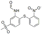 CAS 登录号：93778-18-8， N-[5-(甲基磺酰基)-2-[(2-硝基苯基)硫代]苯基]甲酰胺