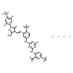 CAS#: 93778-50-8, Sodium hydrogen 2-({4-chloro-6-[(3-{[1-(2,5-dichloro-4-sulfonatophenyl)-3-methyl-5-oxo-4,5-dihydro-1H-pyrazol-4-yl]diazenyl}-4-sulfonatophenyl)amino]-1,3,5-triazin-2-yl}amino)-5-sulfonatobenzoate (3:1 :1)