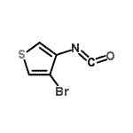 CAS#: 937795-88-5, 3-Bromo-4-isocyanatothiophene