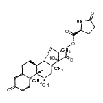 CAS#: 93804-88-7, (11beta,16beta)-9-Fluoro-11,17-dihydroxy-16-methyl-3,20-dioxopregna-1,4-dien-21-yl 5-oxo-L-prolinate