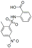 CAS#: 93805-04-0, 2-[[(2-Methyl-5-Nitrophenyl)Sulphonyl]Amino]Benzoic Acid