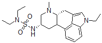 CAS#: 93822-42-5, N,N-Diethyl-N-(1-ethyl-6-methylergoline-8-yl)sulfamide