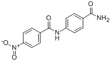 CAS 登录号：93839-21-5， N-[4-(氨基羰基)苯基]-4-硝基苯甲酰胺