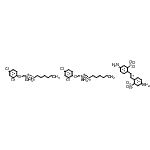 CAS#: 93840-59-6, Bis{N-[(2,4-dichlorophenoxy)methyl]-N,N-dimethyl-1-octanaminium} 2,2'-[(E)-1,2-ethenediyl]bis(5-aminobenzenesulfonate)