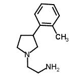 CAS 登录号：938458-85-6， 2-[3-(2-甲基苯基)-1-吡咯烷基]乙胺