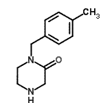 CAS#: 938458-91-4, 1-(4-Methylbenzyl)-2-piperazinone