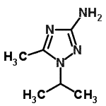 CAS#: 938459-10-0, 1-Isopropyl-5-methyl-1H-1,2,4-triazol-3-amine
