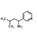 CAS 登录号：938459-12-2， 3-甲基-1-(3-吡啶基)-1-丁胺